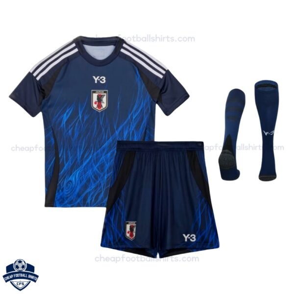 Japan Home Kids Football Kit 24/25 - Front View