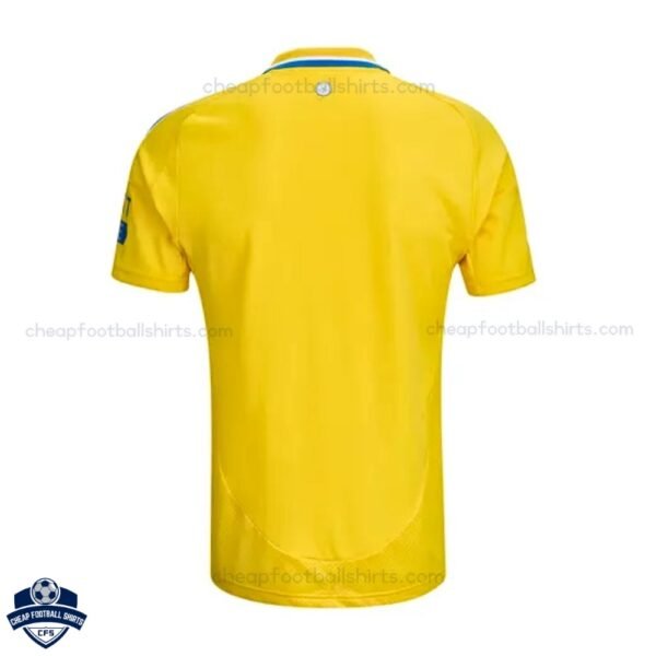 Leeds United Away Men Football Shirt 24/25 - Back View