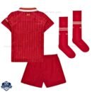 Liverpool Home Kids Football Kit 24/25 - Back View