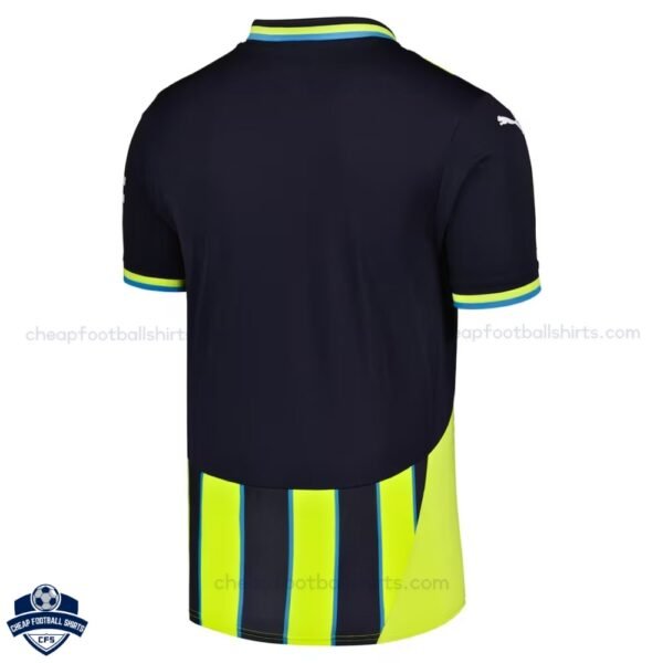 Manchester City Away Men Football Shirt 24/25 - Back View