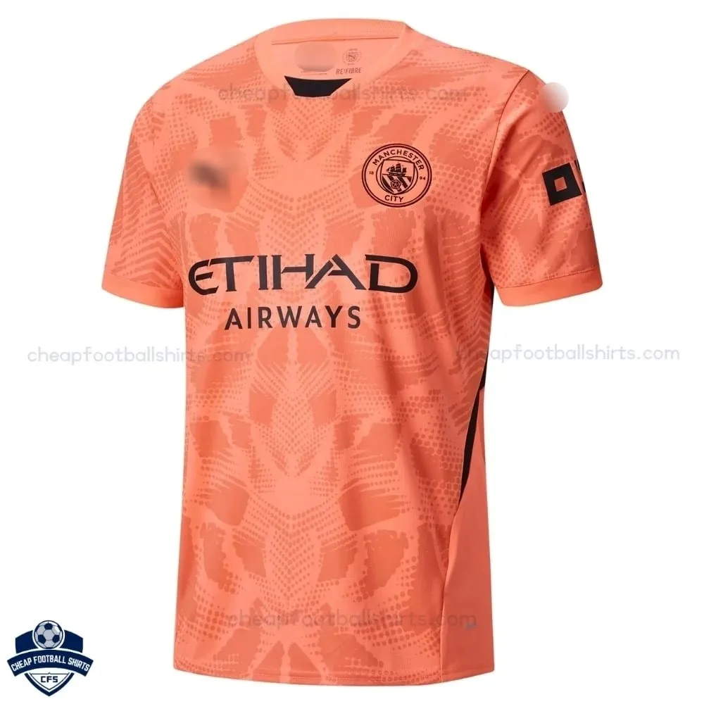 Manchester City Goalkeeper Men Football Shirt 24/25 - Front View
