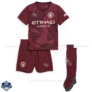Manchester City Third Kids Football Kit 24/25 - Front View