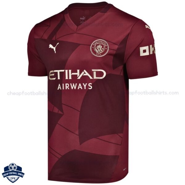 Manchester City Third Men Football Shirt 24/25 - Front View