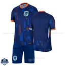 Netherlands Away Kids Football Kit 24/25 - Front View