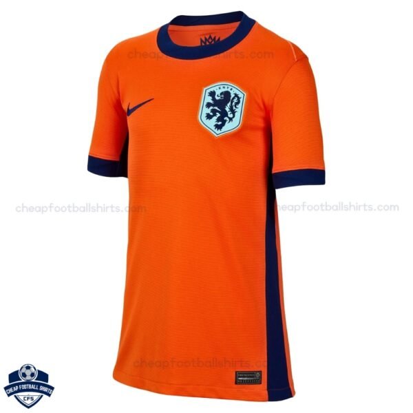 Netherlands Home Kids Football Kit 24/25 - Shirt View