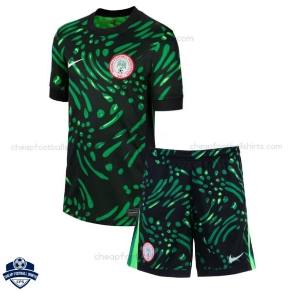 Nigeria Away Kids Football Kit 24/25 - Front View