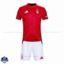Nottingham Forest Home Kids Football Kit 24/25 - Front View