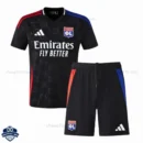 Olympique Lyonnais Away Kids Football Kit 24/25 - Front View