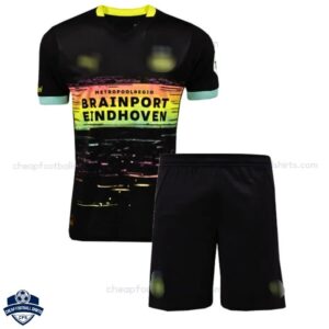 PSV Eindhoven Away Kids Football Kit 24/25 - Front View