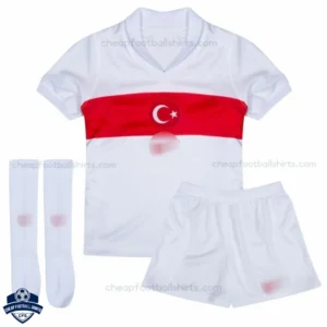 Turkey Home Kids Football Kit 24/25 - Front View