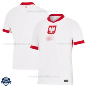 Poland Home Men Football Shirt 24/25 - Overview