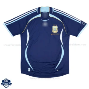 Retro Argentina Away Men Football Shirt 2006