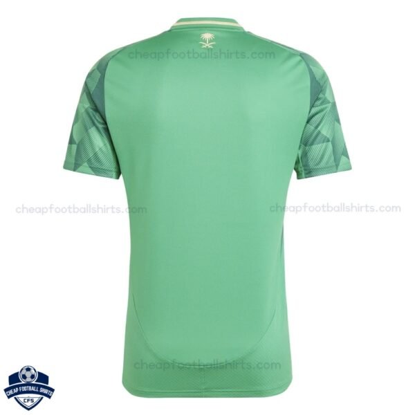 Saudi Arabia Home Men Football Shirt 24/25 - Back View