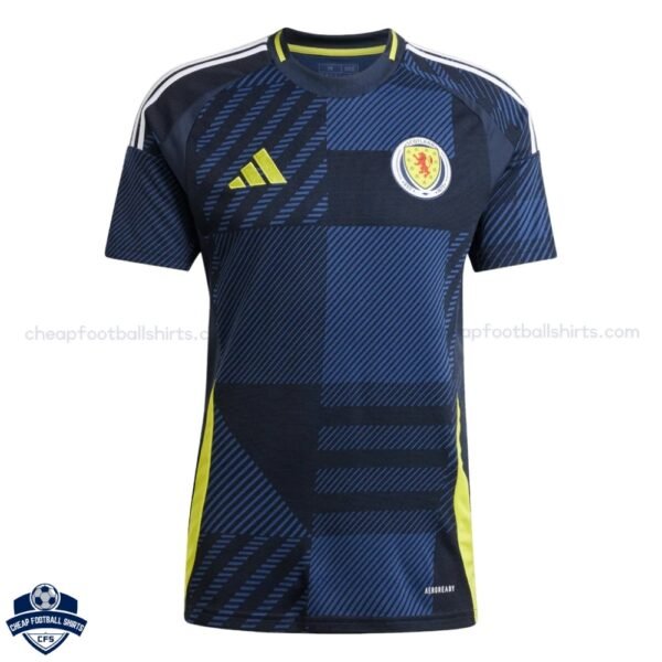 Scotland Home Men Football Shirt 24/25 - Front View