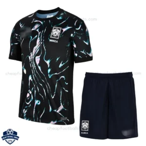 South Korea Away Kids Football Kit 24/25 - Front View