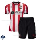 Southampton Home Kids Football Kit 24/25 - Front View