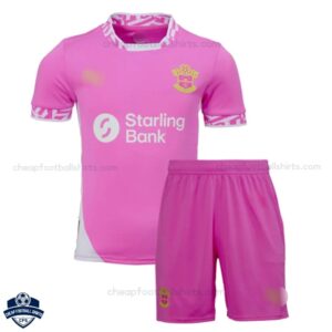 Southampton Third Kids Football Kit 24/25 - Front View