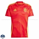 Spain Home Men Football Shirt 24/25 - Front View
