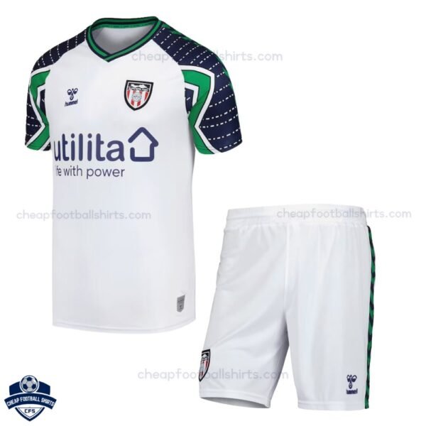 Sunderland Away Kids Football Kit 24/25 - Front View