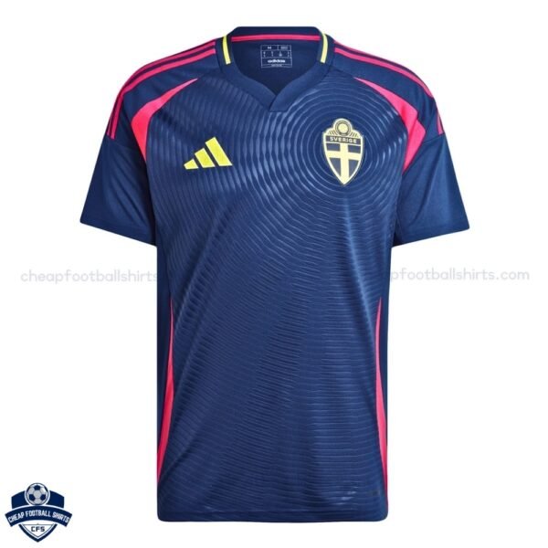 Sweden Away Men Football Shirt 24/25 - Front View