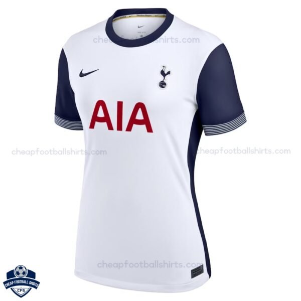 Tottenham Hotspur Home Women Football Shirt 24/25 - Front View