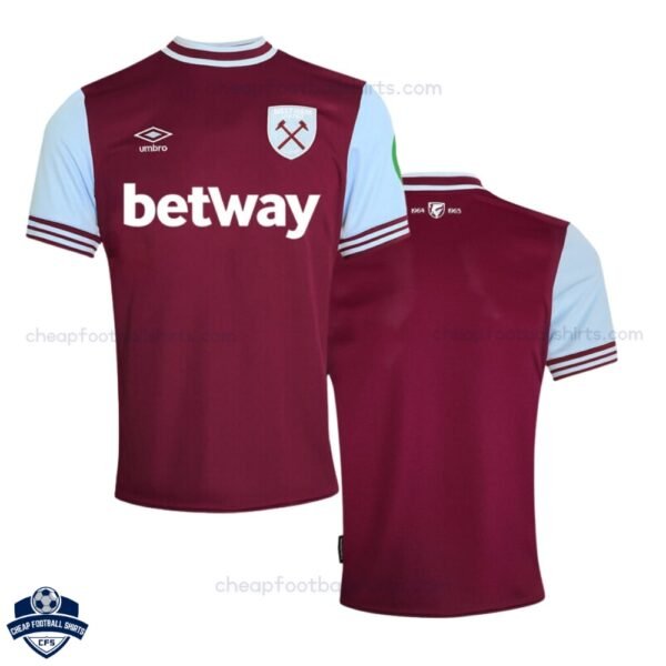 West Ham United Home Men Football Shirt 24/25 - Overview
