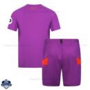 Wolves Third Kids Football Kit 24/25 - Back View