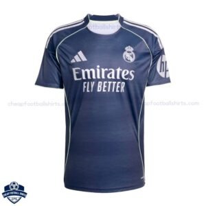 Real Madrid Away Men Football Shirt 25/26 - Front View