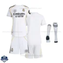 Real Madrid Home Kids Football Kit