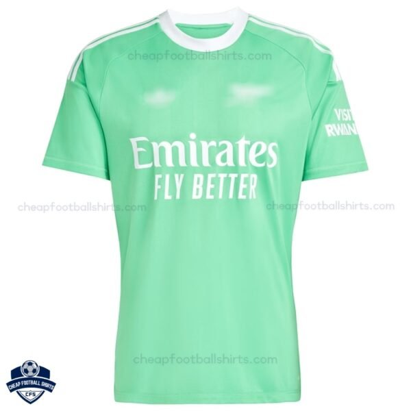 Arsenal Third Goalkeeper Men Football Shirt 25/26 - Front View