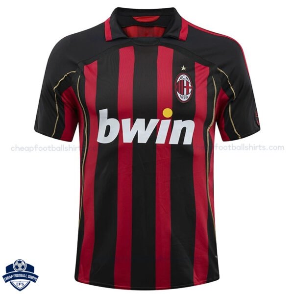 AC Milan Home Men Football Shirt 2006/07