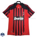 AC Milan Home Men Football Shirt 2007/08 - Front View