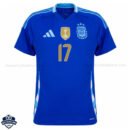Argentina GARNACHO 17 Away Men Football Shirt 24/25 - Front View