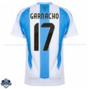 Argentina GARNACHO 17 Home Men Football Shirt 24/25 - Back View
