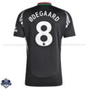 Arsenal Away Men Football Shirt 24/25 ØDEGAARD 8 - Back View