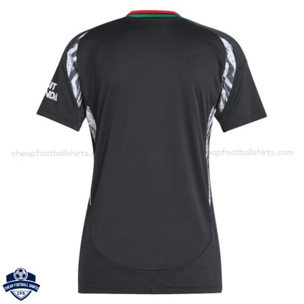 Arsenal Away Women Football Shirt 24/25 - Back View
