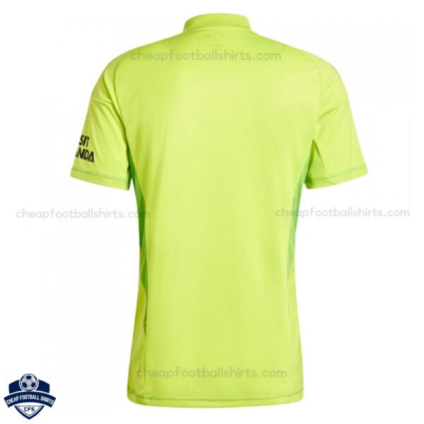 Arsenal Goalkeeper Men Football Shirt 24/25 - Back View