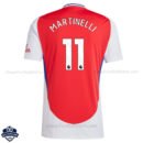 Arsenal Home Men Football Shirt 24/25 MARTINELLI 11 - Back View