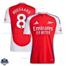 Arsenal Home Men Football Shirt 24/25 ØDEGAARD 8 - Front View