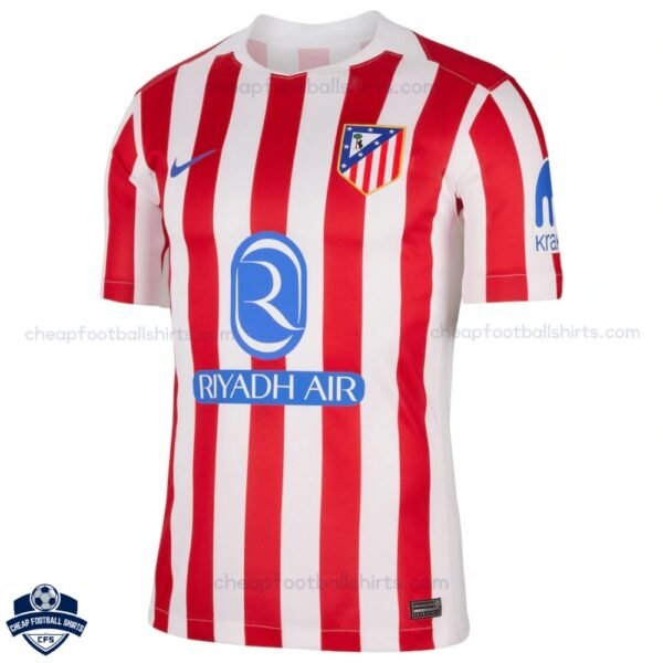 Atletico Madrid Home Men Football Shirt 25/26 - Front View