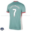 Atletico Madrid Third Men Football Shirt 24/25 GRIEZMANN 7 - Back View