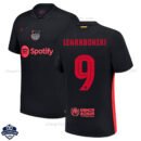 Barcelona Away Men Football Shirt 24/25 LEWANDOWSKI 9 - Front View