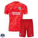 Brighton Goalkeeper Kids Football Kit 24/25 - Front View
