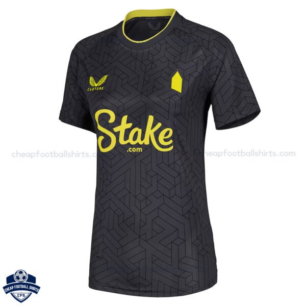 Everton Away Women Football Shirt 24/25 - Front View