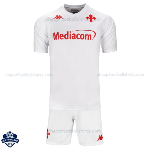 ACF Fiorentina Away Kids Football Kit 24/25 - Front View