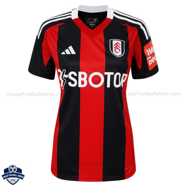 Fulham Away Women Football Shirt 24/25 - Front View
