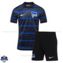 Hertha Away Kids Football Kit 24/25 - Front View