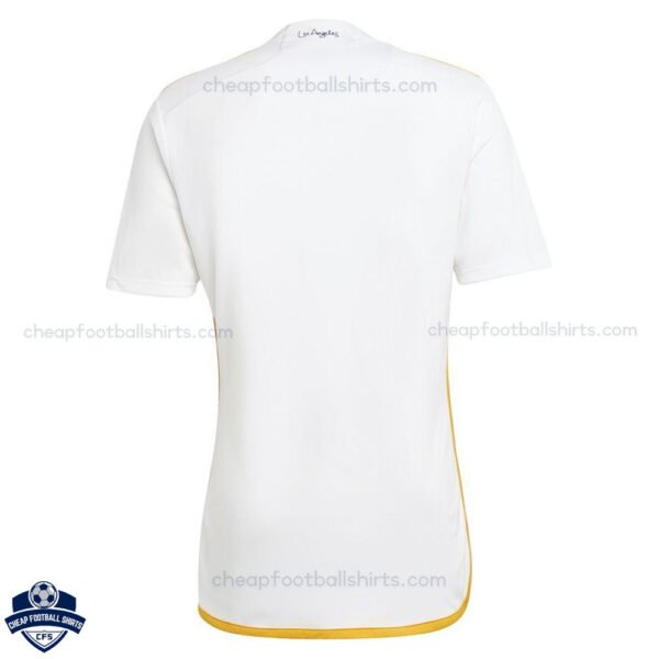 LA Galaxy Home Men Football Shirt 24/25 - Back View