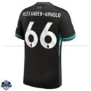 Liverpool Away Men Football Shirt 24/25 ALEXANDER-ARNOLD 66 - Back View