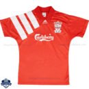 Liverpool Home Men Football Shirt 92/93 - Front View